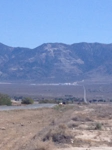 Headed towards Lucern Valley. The twisty road up the mountain is Hwy 18 which takes you to Big Bear Lake
