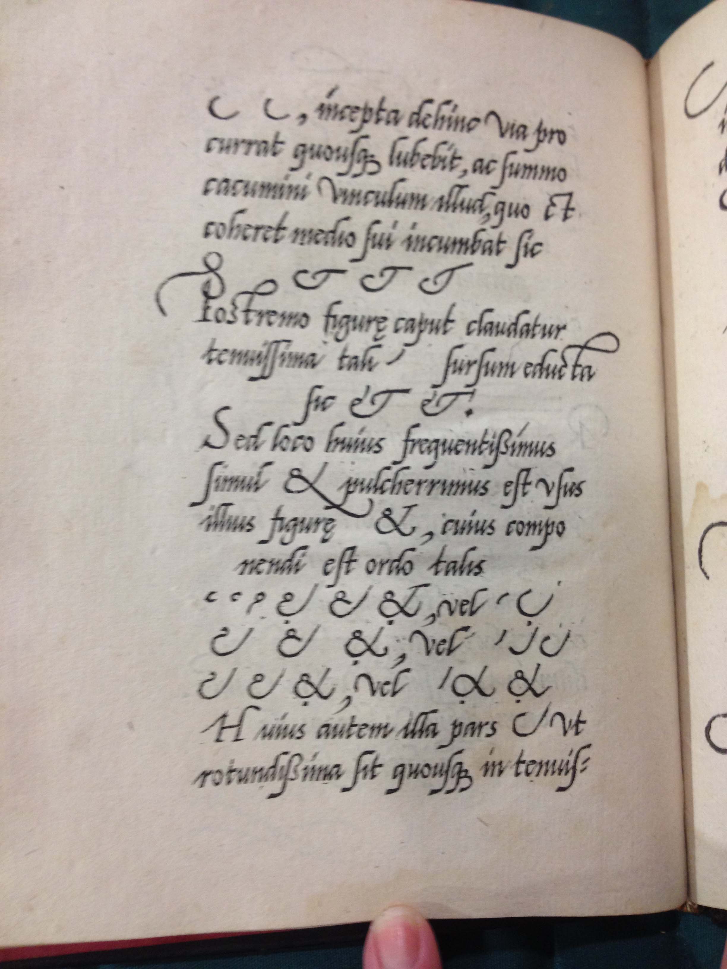 Mercator's take on the ampersand. Newberry Library