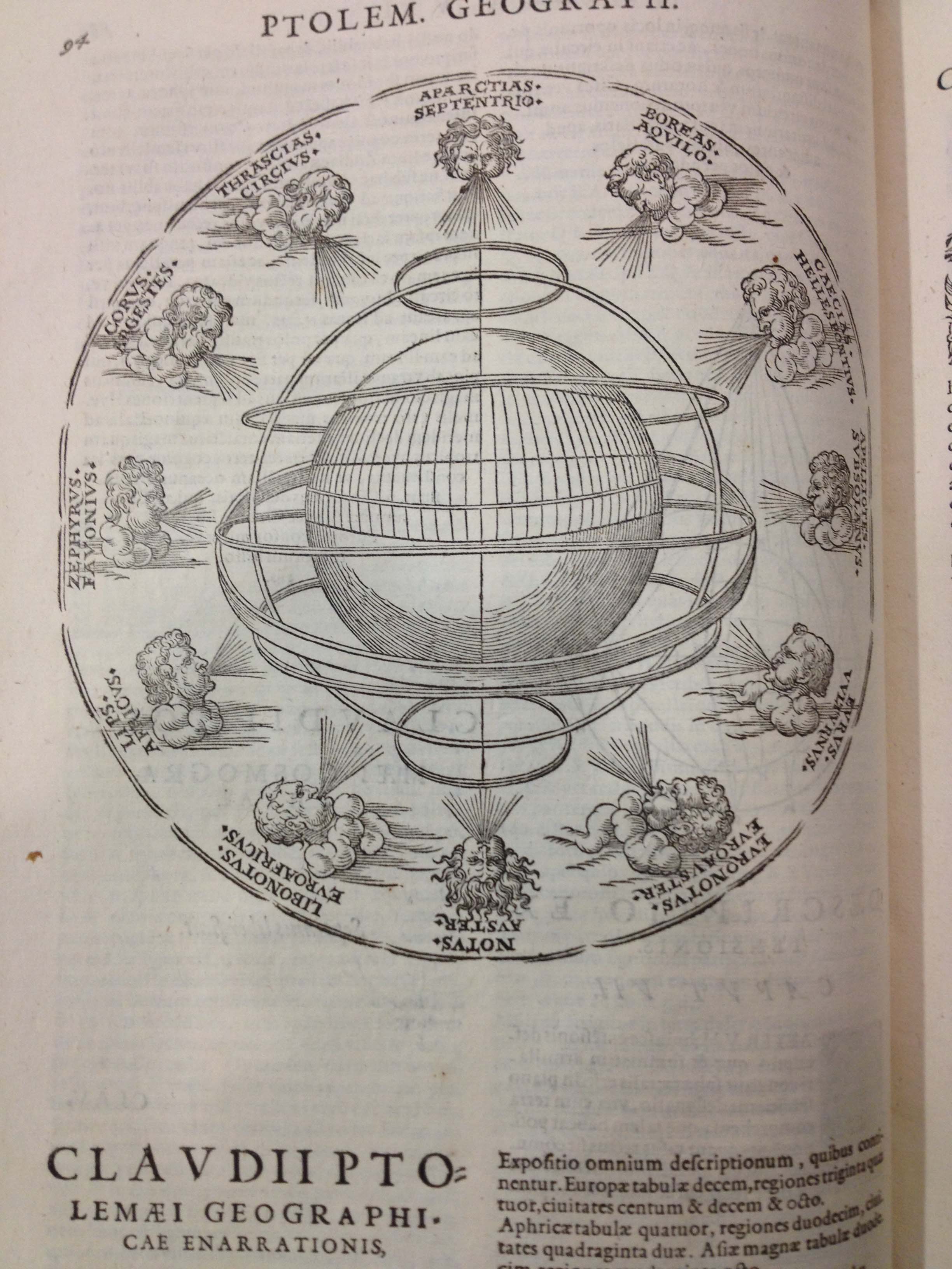 Cl. Ptolemaei Alexandrini Geographiae libri octo / 1584 Mercator's map detail. Newberry Library VAULT Ayer 6 .P9 1584 